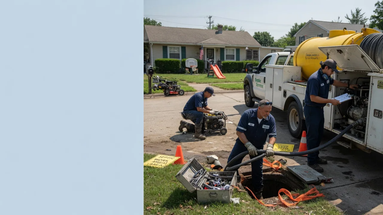 Septic Tank Pumping in Aliceville, AL near me